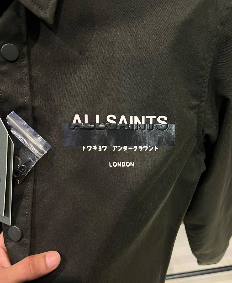 ALLSAINTS IMPORTED STORE ARTICLE SHIRT GREEN