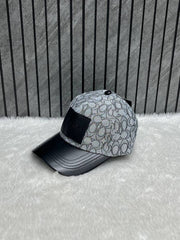 Coach_New_York_Grey_Monogram_Premium_Unisex_Cap_With_Safety_Box