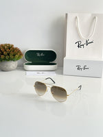 RB Aviator Gold Brown DC