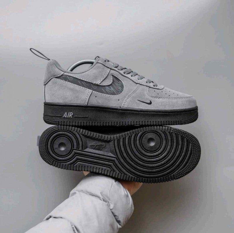 Nike AirForce 1 Low Reflective Swoosh Cool Grey