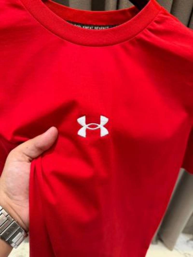 Under Armou Imported T-shirt Red