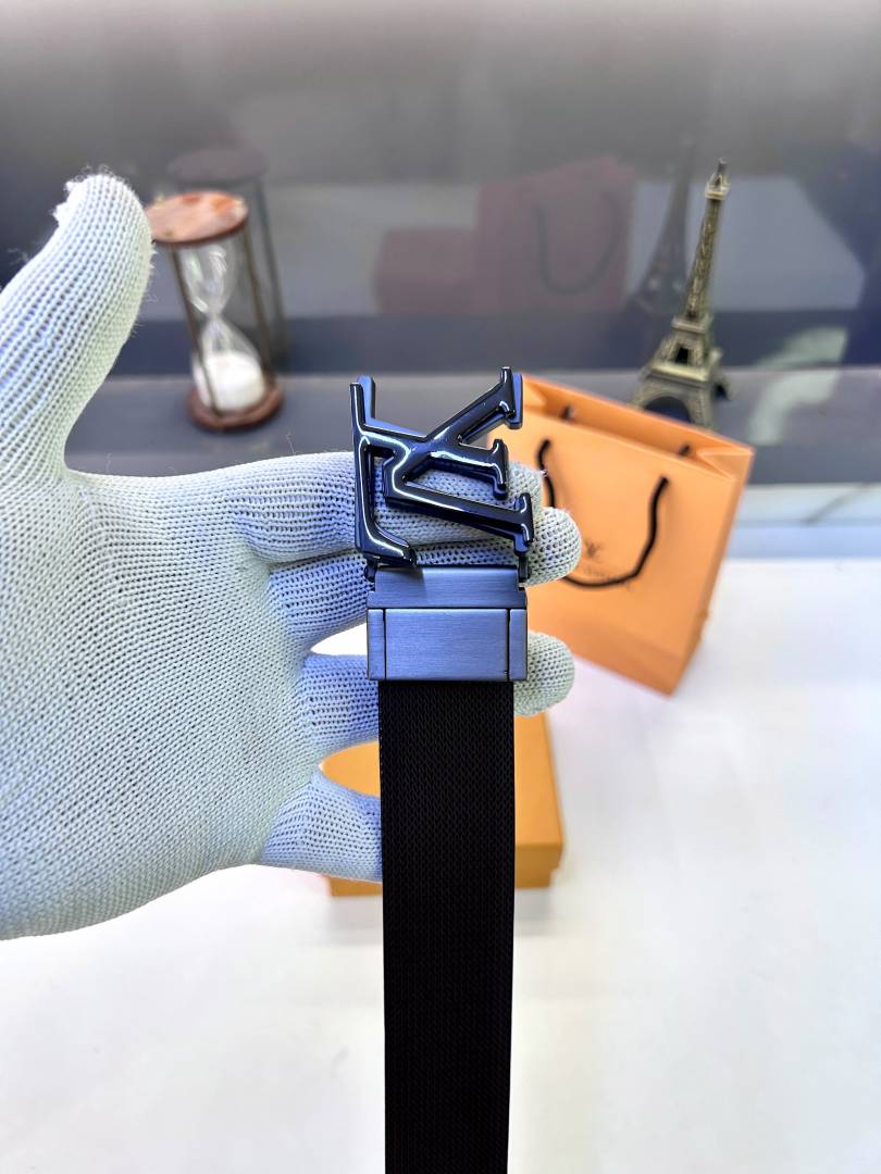 Louis Vuittion Grey Reversible Belt Fa 782