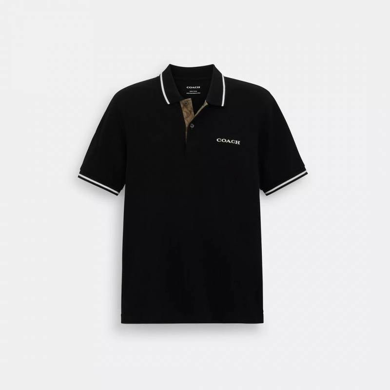 Coach IMPORTED STORE ARTICLE POLO T-SHIRT