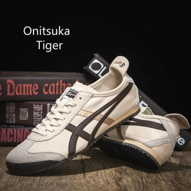 Onitsuka Tigar Mexico 66 Beige Brown Gold