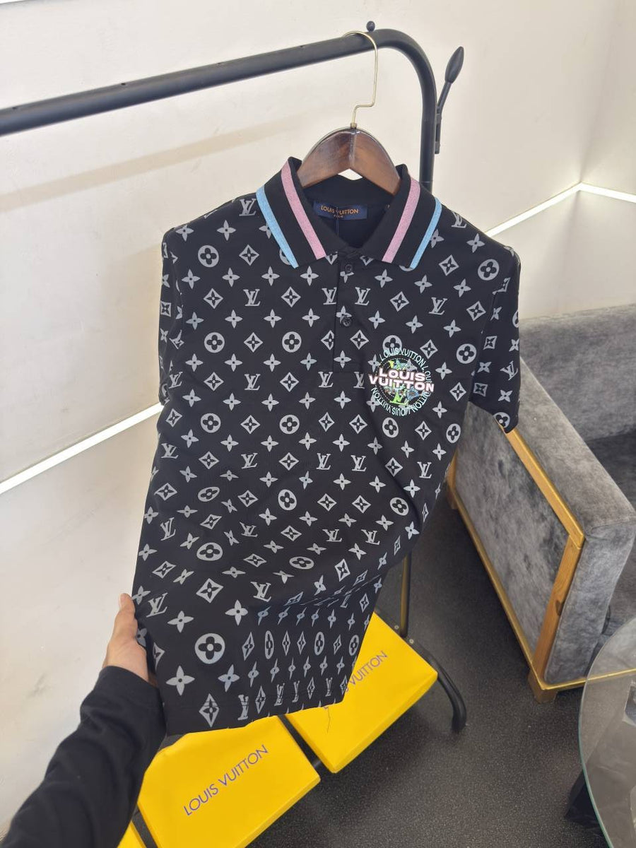 Louis Vuitton turkey imported box pack polo black