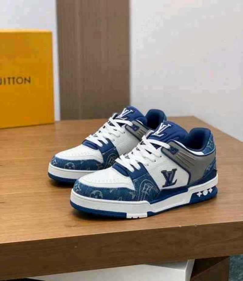 Louis Vuitton Trainer Denim-Blue