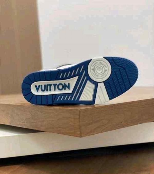 Louis Vuitton Trainer Denim-Blue