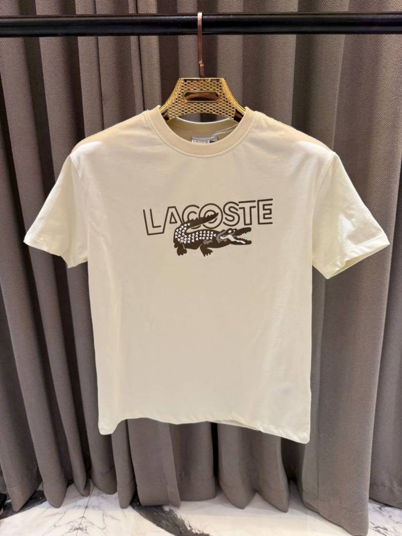 Lacoat_e imported tshirt Cream