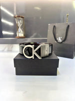 Ck_Calvin Grey Reversible Belt Fa 853