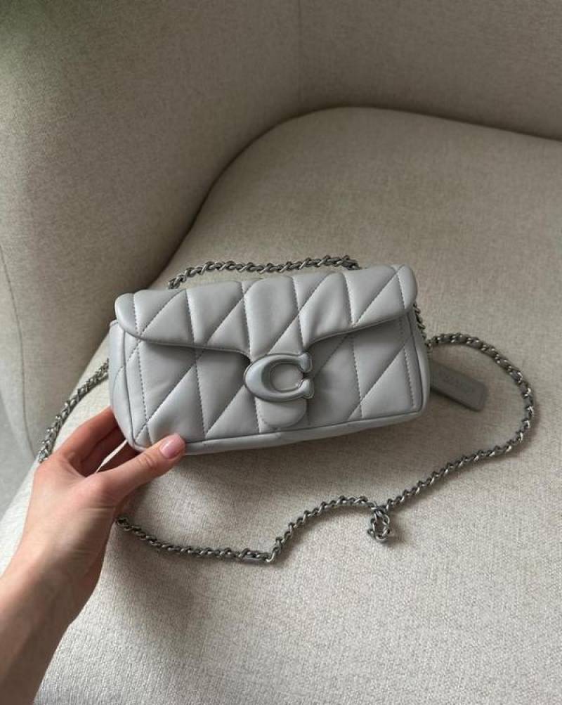 Coach946 Tabby 20 Shoulder Bag With OG Box & Dust Bag (Grey - 946)