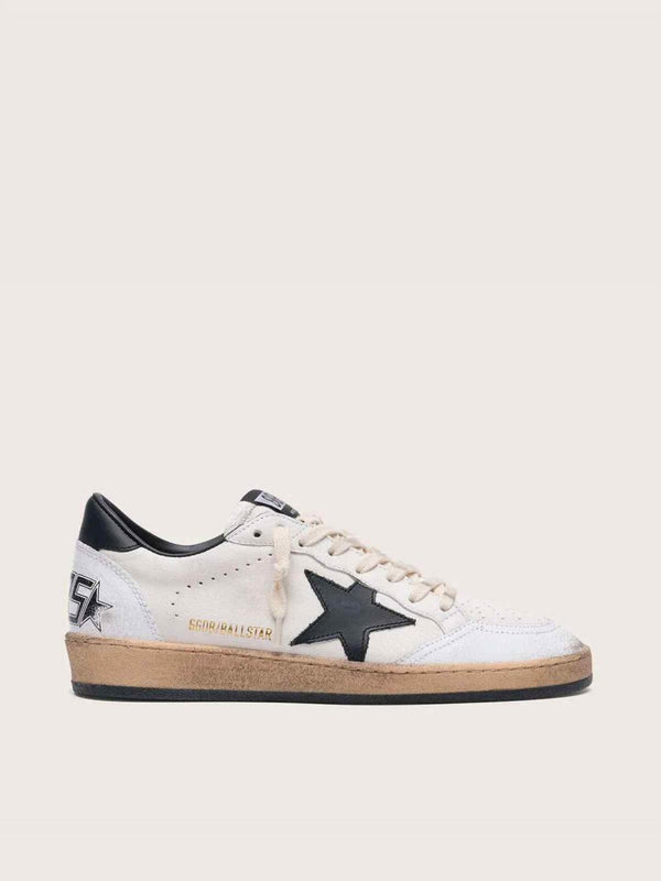 Golden Goose Ball-Star Low white black