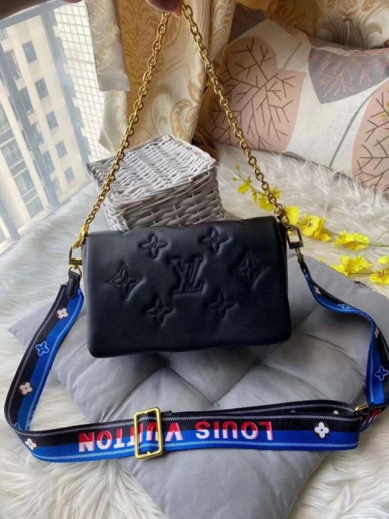 Louis Vuitton_LV M81400 Bubblegram On Strap With OG Box & Dust Bag (Black - 637)