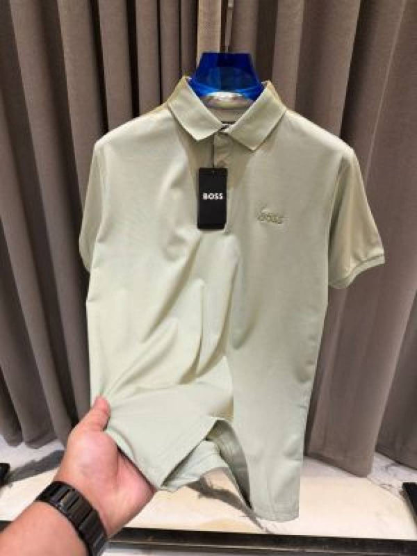 Boss Chest Logo Polo T-shirt Green