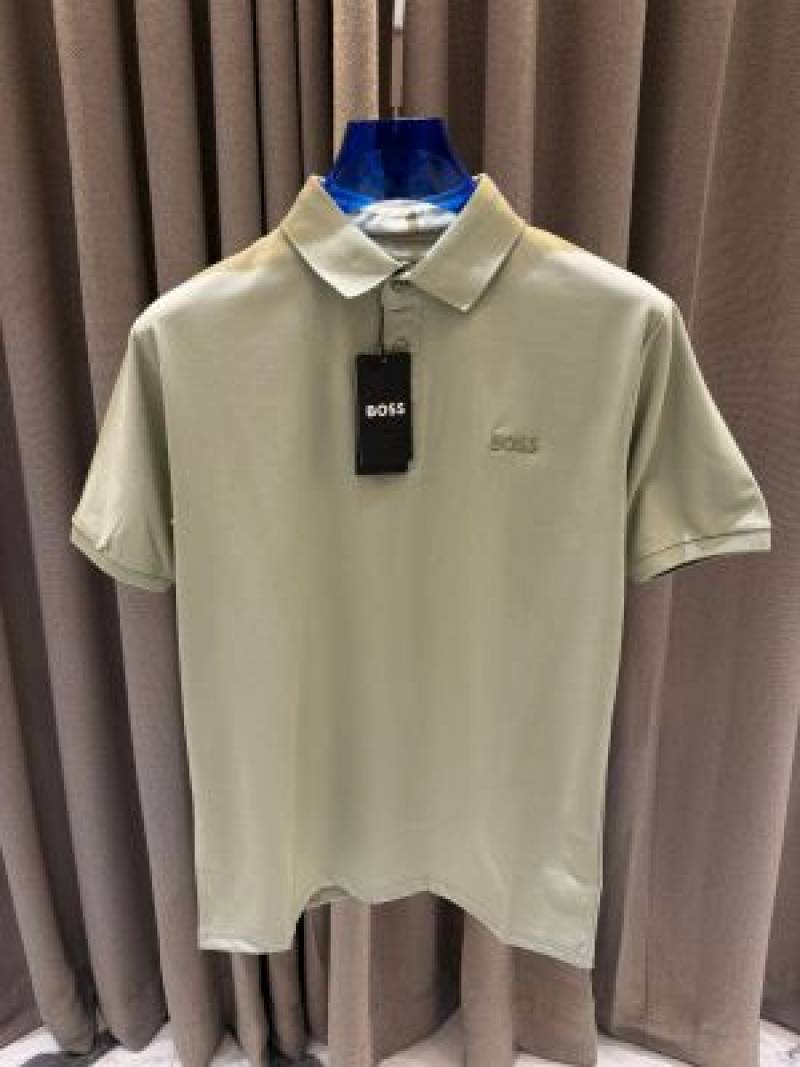 Boss Chest Logo Polo T-shirt Green