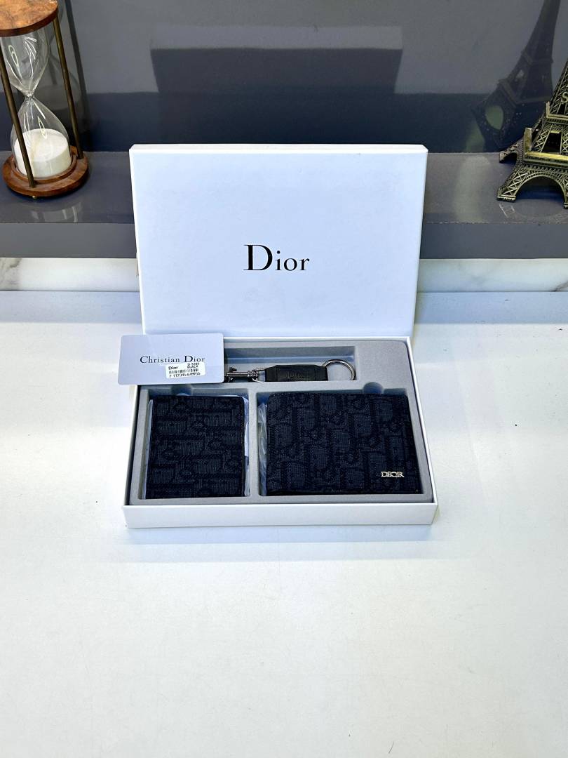 Dior 2 Wallet Combo Premium Quality Fa 709