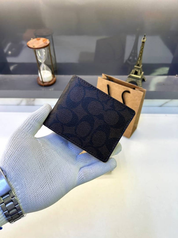 Coach Monogram Brown Wallet Fa 871