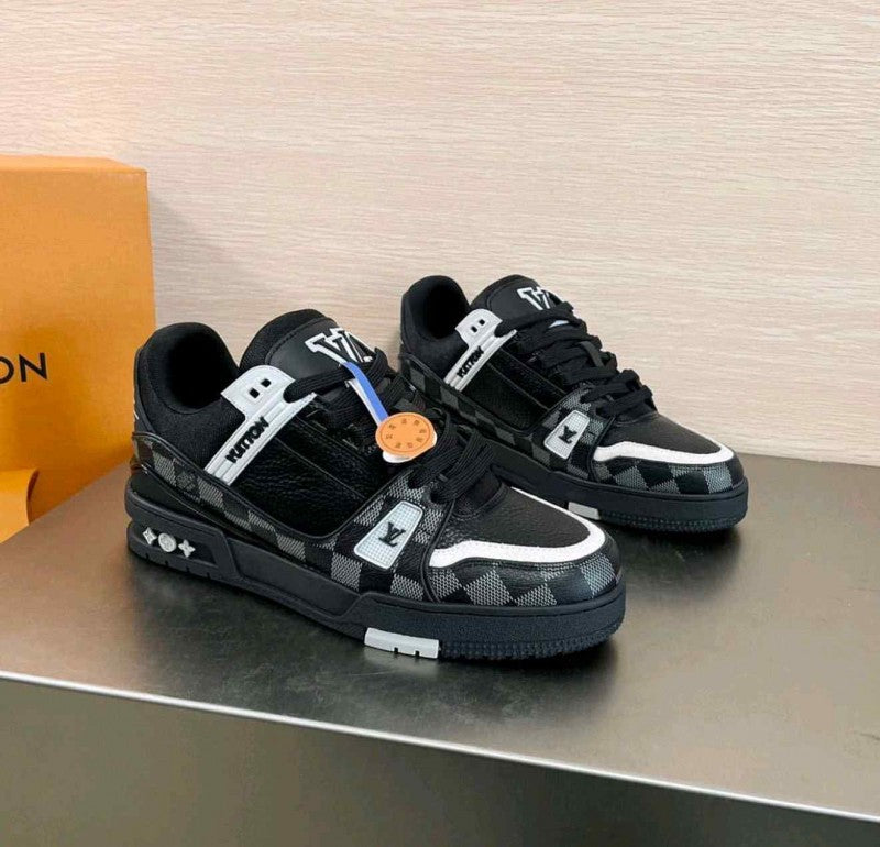 Louis Vuitton Trainer Denim Black 316