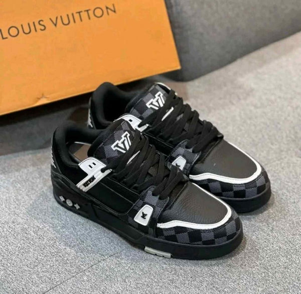 Louis Vuitton Trainer Denim Black 316