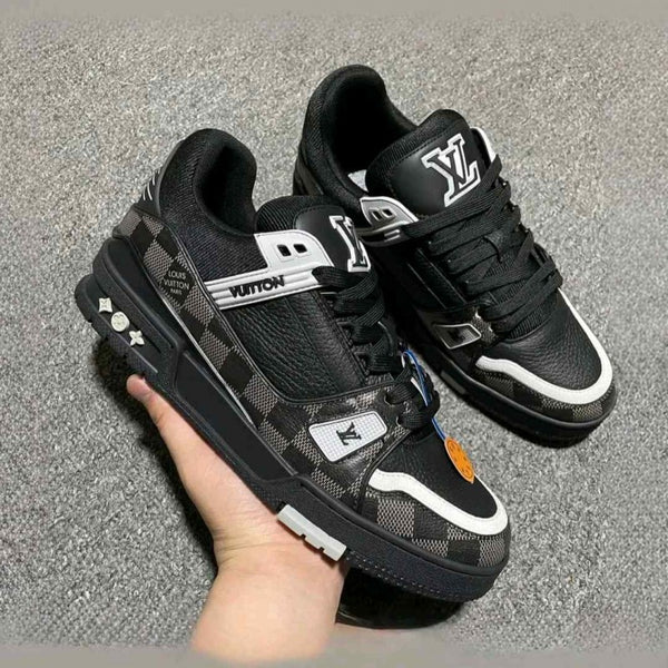 Louis Vuitton Trainer Denim Black 316