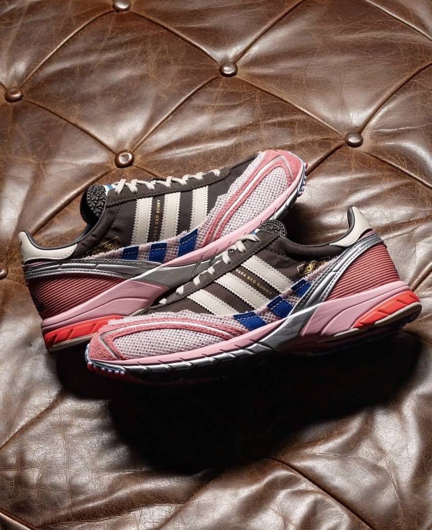 Bad bunny x adiddas para adizero SL72 brown clear pink