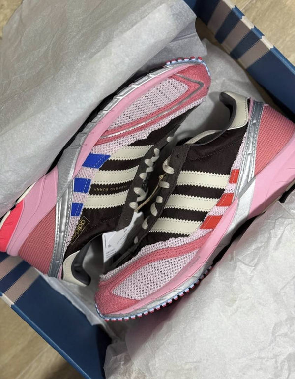Bad bunny x adiddas para adizero SL72 brown clear pink