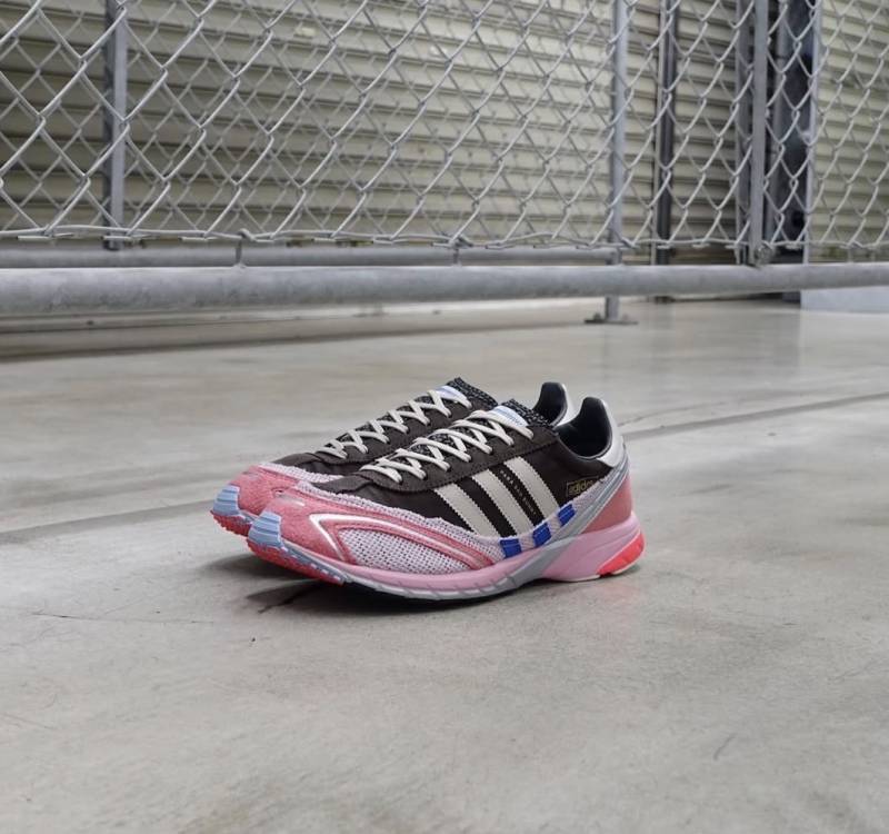 Bad bunny x adiddas para adizero SL72 brown clear pink