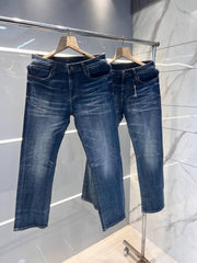 Dolce and Gabban a Green Shade Premium Imported Stretchable Lycra Fabric Straight Fit Denim 2955