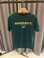 Hackett Middle Brand Logo Round Neck T-shirt grene