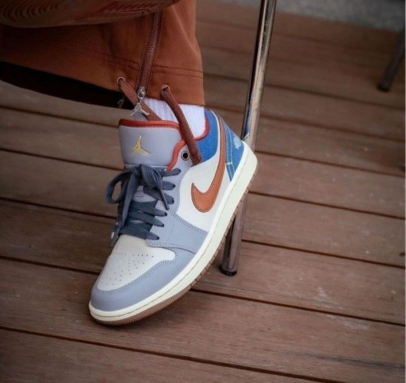 Nike air jordan 1 low phantom denim