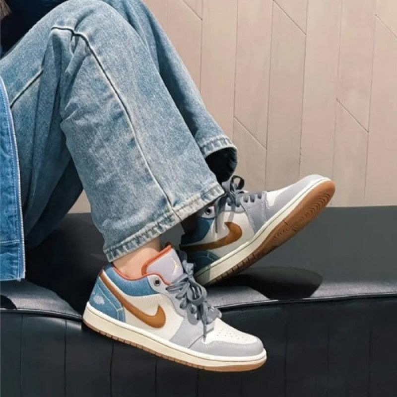Nike air jordan 1 low phantom denim