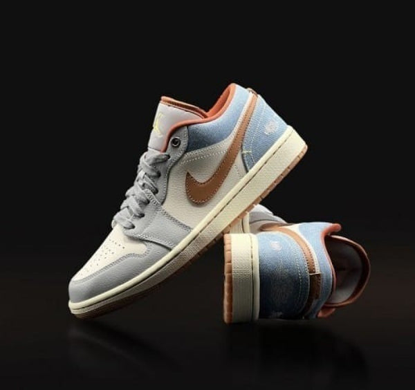 Nike air jordan 1 low phantom denim