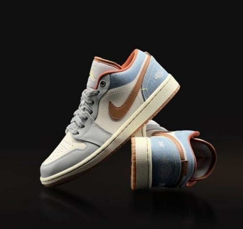 Nike air jordan 1 low phantom denim