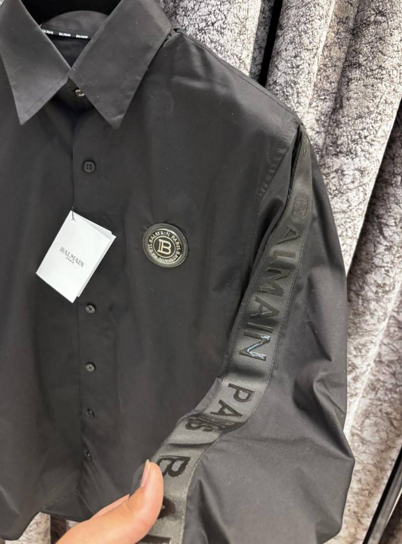 Balmain IMPORTED STORE ARTICLE SHIRT black