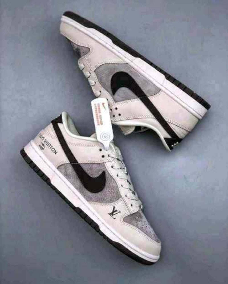 Nike SB Dunk Low X Loiuss Vuitton Gray 441