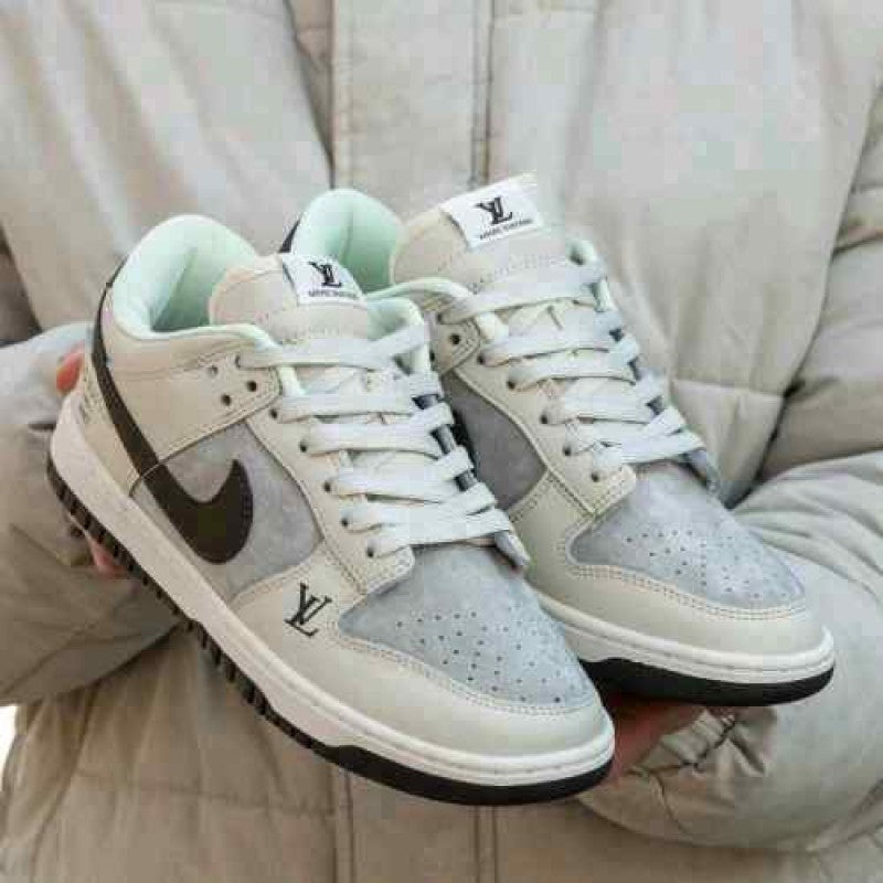 Nike SB Dunk Low X Loiuss Vuitton Gray 441
