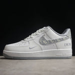 Nike Air Force 1 07 Diior White And Grey