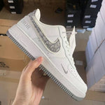 Nike Air Force 1 07 Diior White And Grey