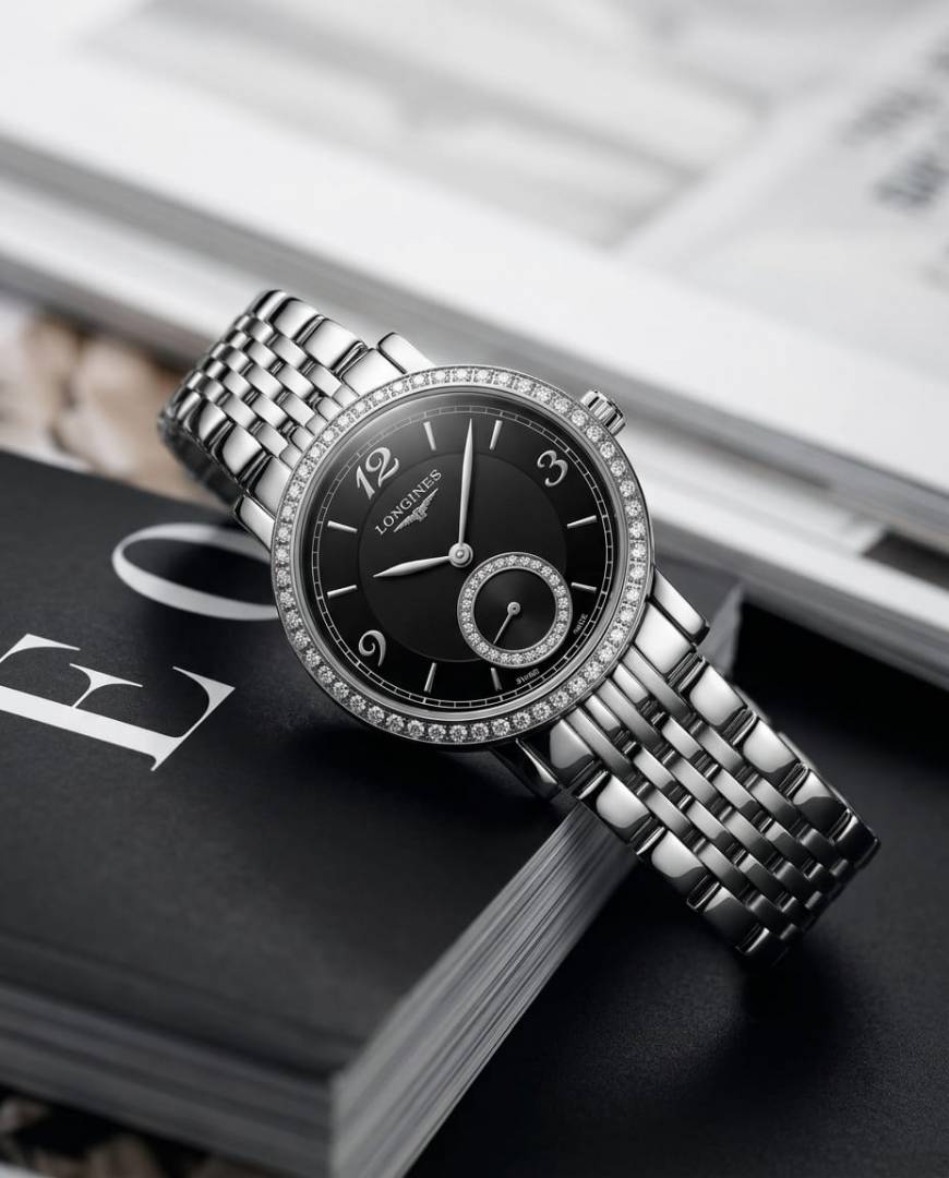 Longines Heritage Classic Silver-Black