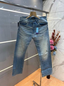 Tom forr Light shade Straight Fit Premium Imported Stretchable Lycra Fabric Denim 3938