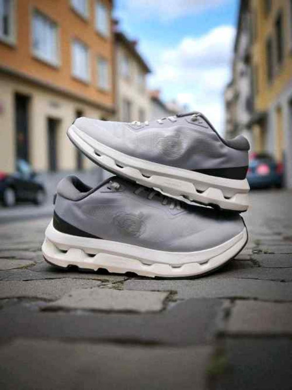 On Running X Kith Cloudzone Grey White