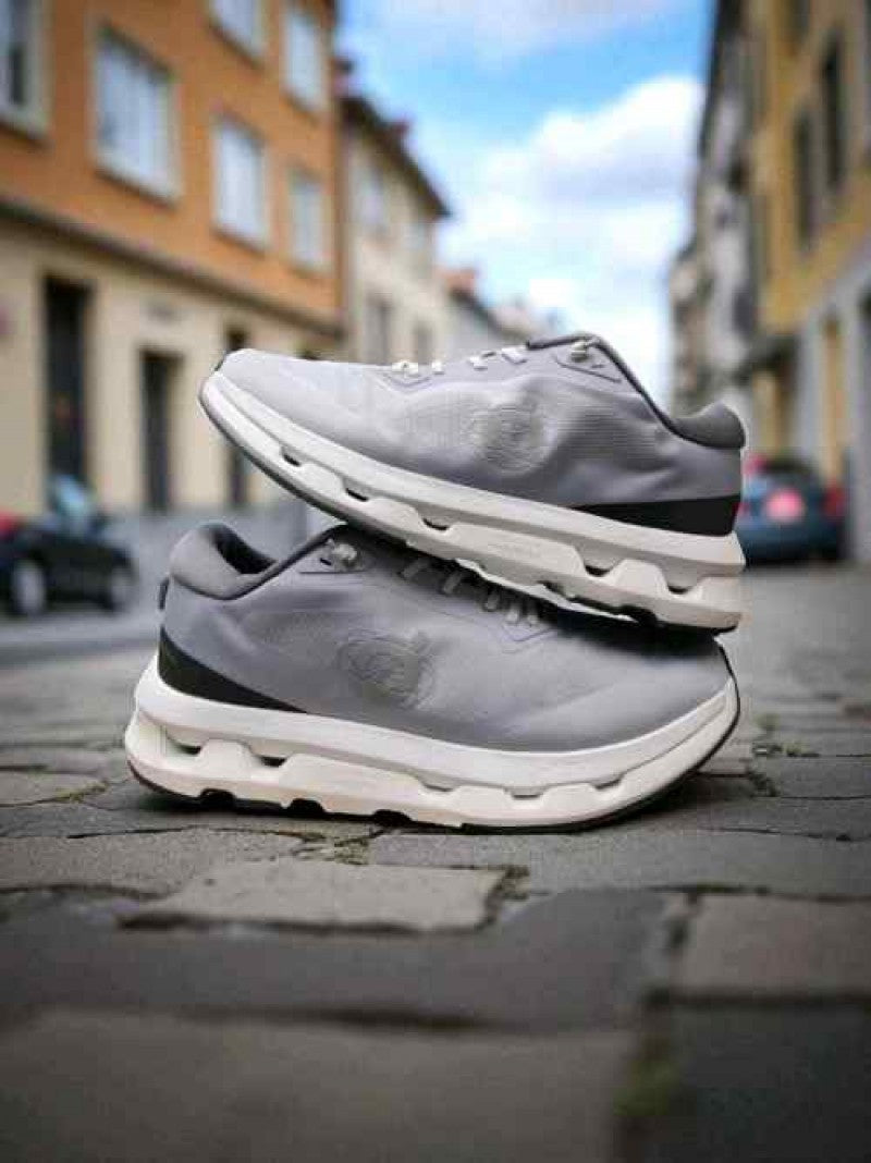 On Running X Kith Cloudzone Grey White