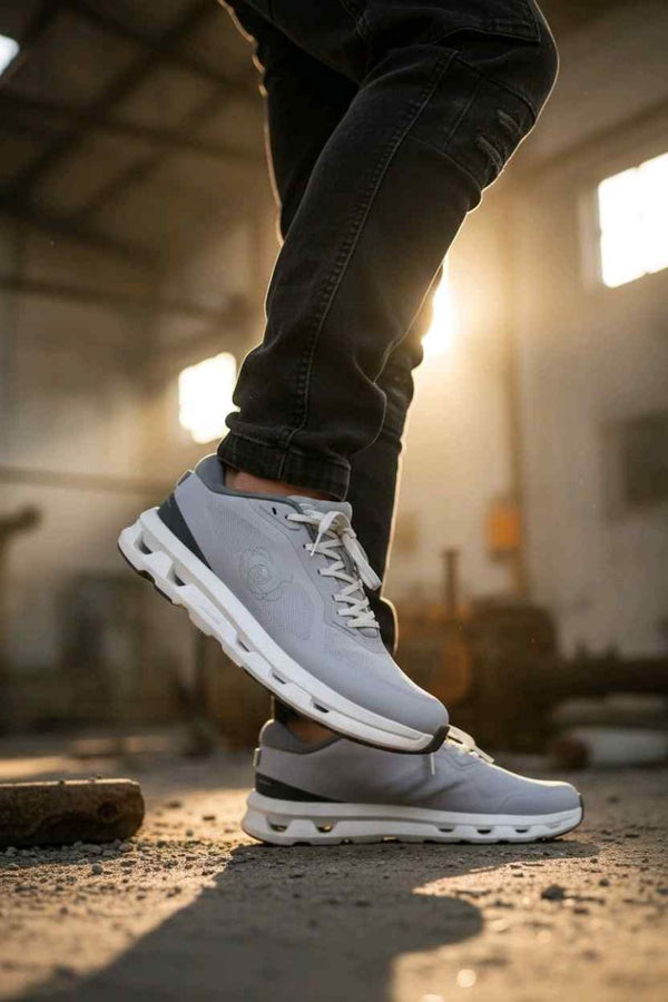 On Running X Kith Cloudzone Grey White