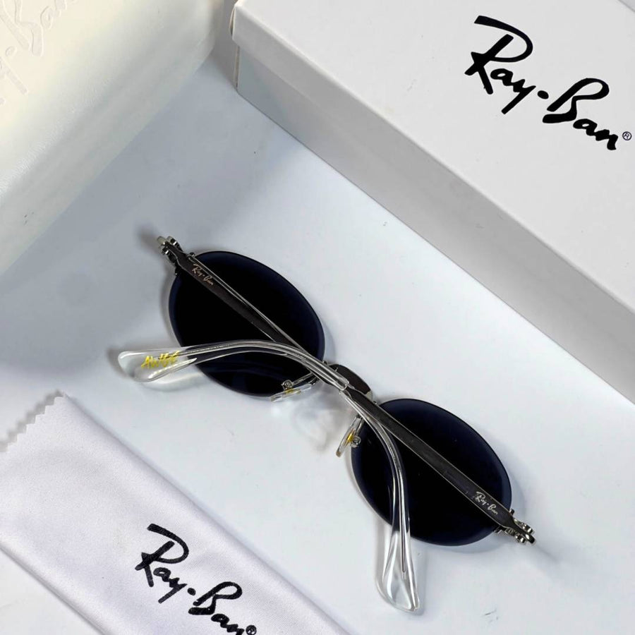 Ray-Ban 3929 rocky oval silver black