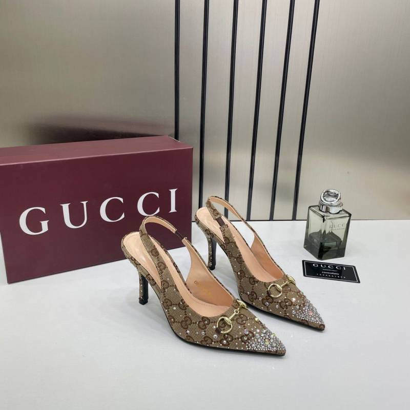 Gucci_GG_Sparkle_Heel_Brown_Slingback_Pump_With_OG_Box_Carry_Bag_505281_Brown