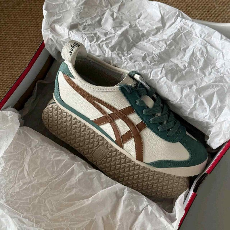 Onitsuka Tiger Mexico 66 Green Cream Brown