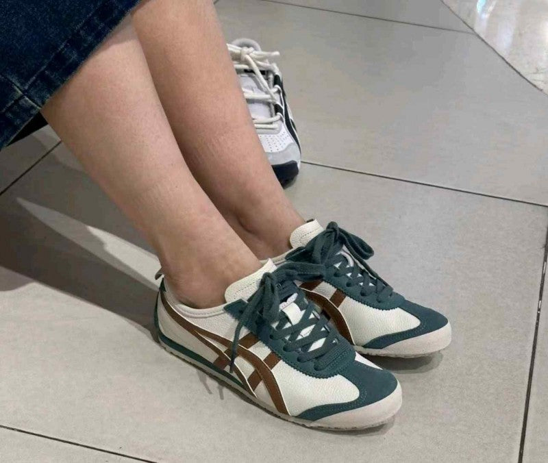 Onitsuka Tiger Mexico 66 Green Cream Brown