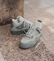 E air jordan 4 wet cement grey