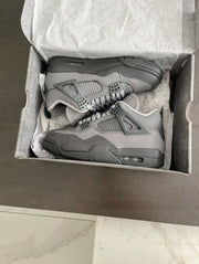 E air jordan 4 wet cement grey