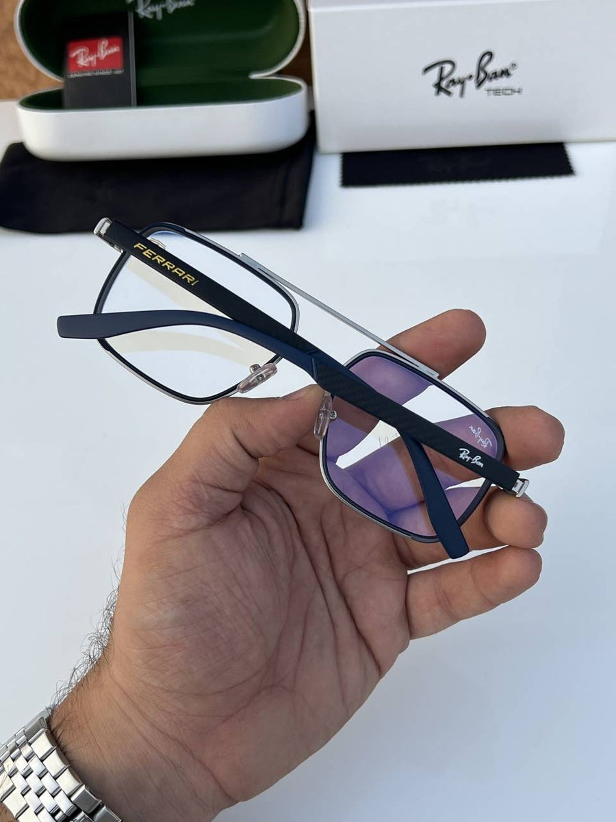 Rey ban 8830 silver blue plano
