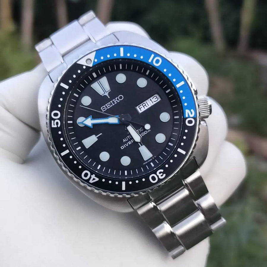 Seiko Padi Srp789 Turtle Pepsi Semi-ETA
